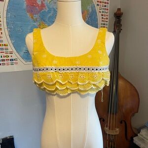 Vintage swim top